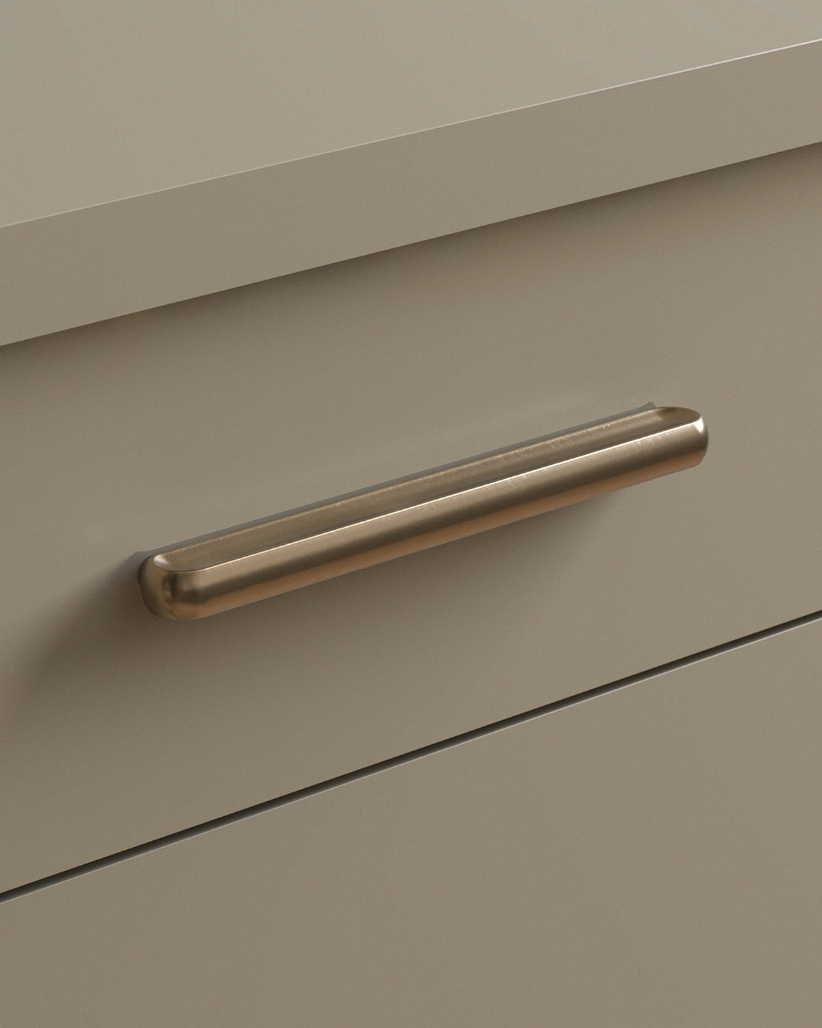 Boerum Cabinet Pull 6" / Burnished Brass