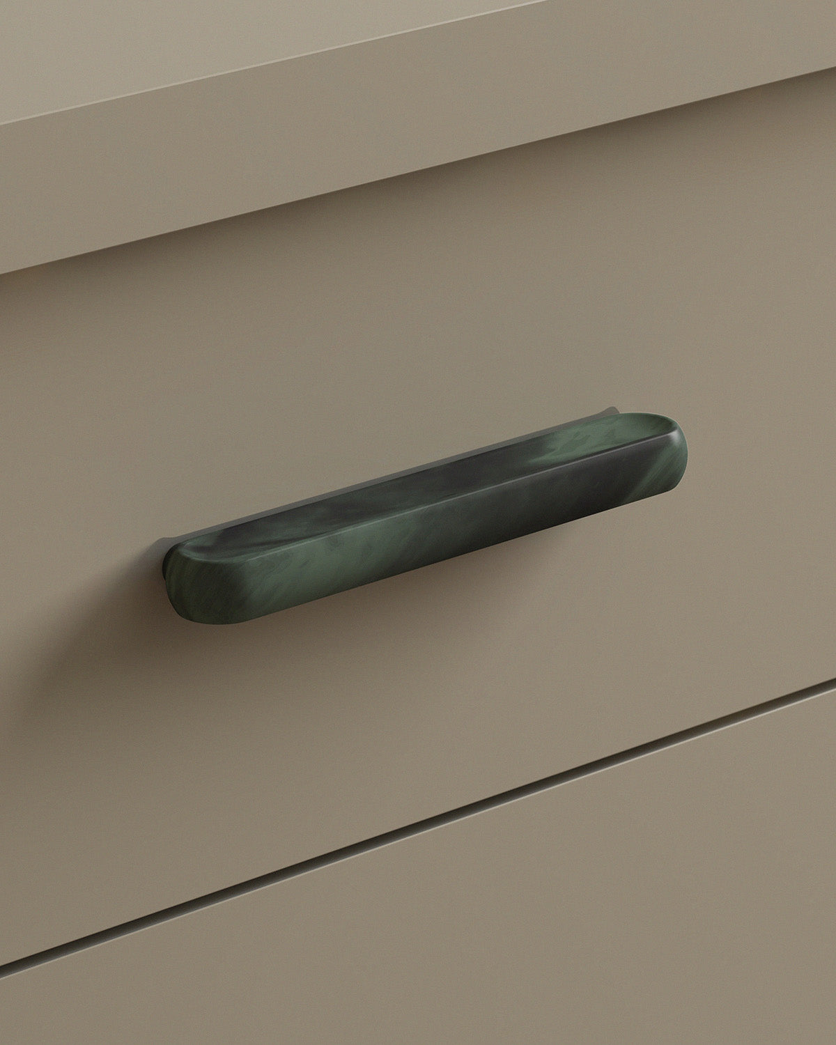 Boerum Cabinet Pull 4" / Verdigris