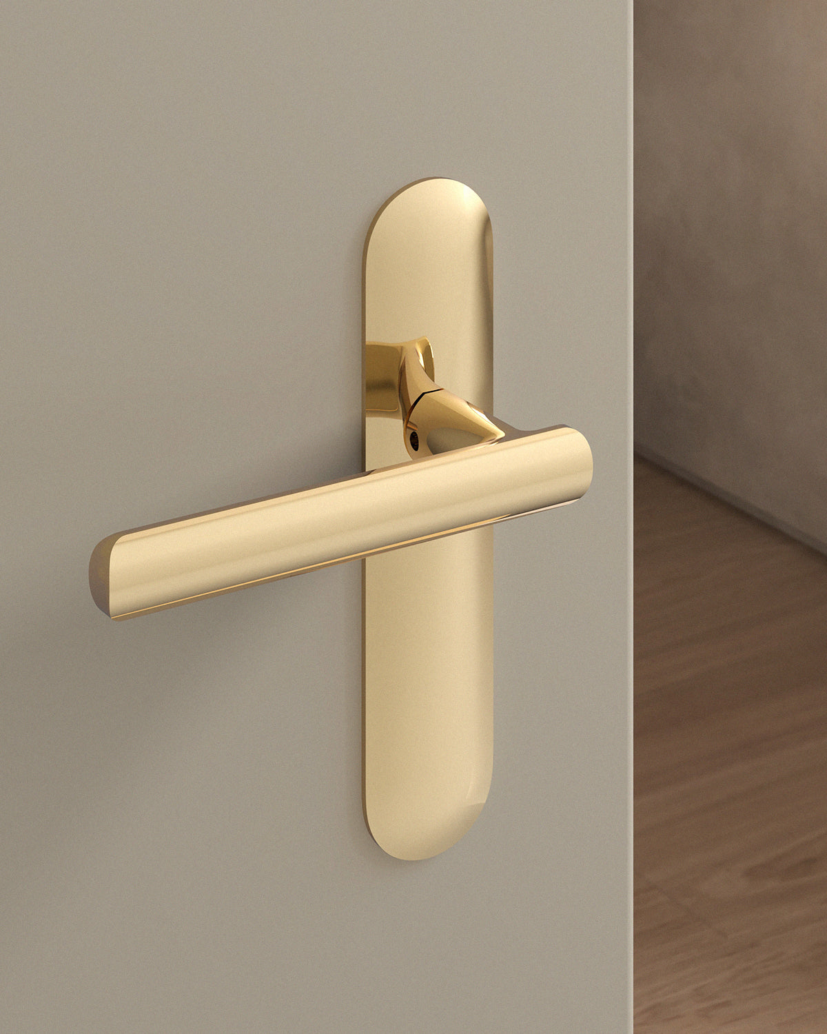 Nostrand Door Lever Set
