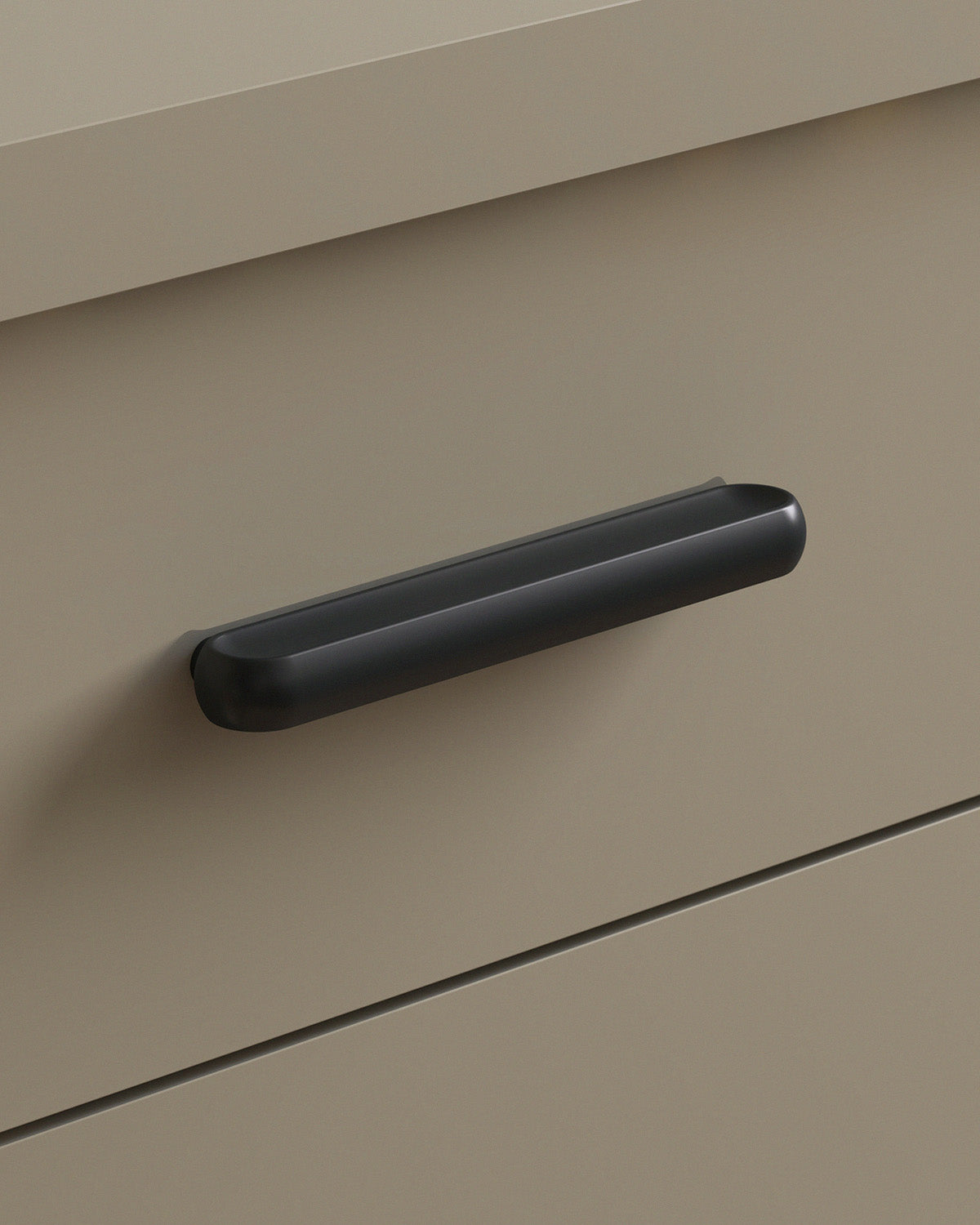 Boerum Cabinet Pull 4" / Blackened Nickel