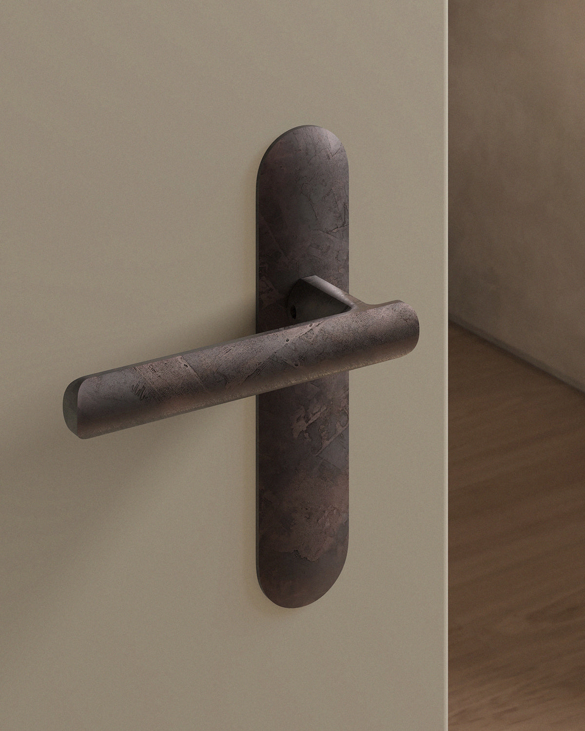 Nostrand Door Lever Set