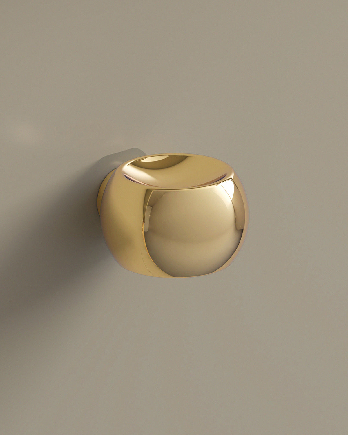 Boerum Cabinet Knob Medium / Polished Brass