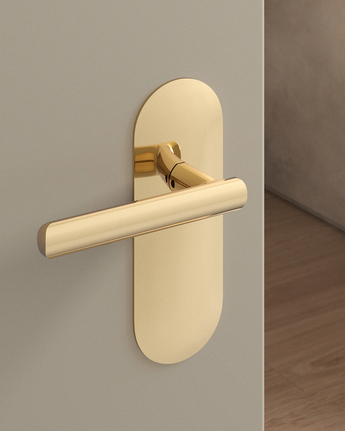 Nostrand Door Lever Set