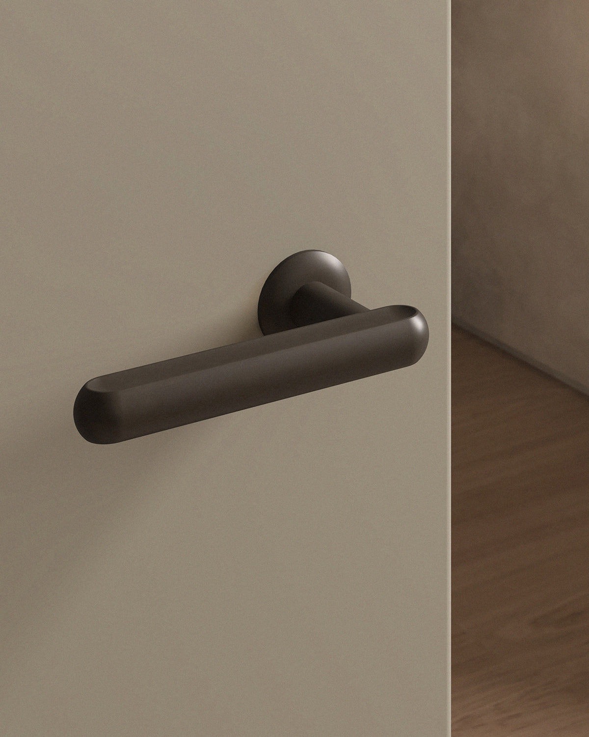 Boerum Door Lever Set Mortise / 1.5" Rose - Active / Oil Rubbed Bronze