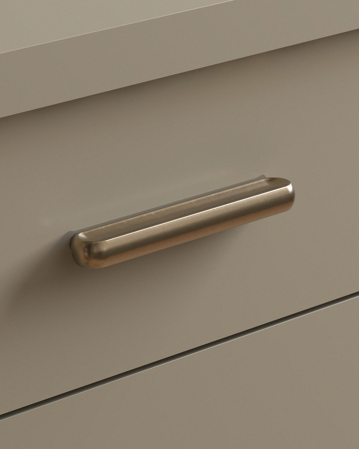 Boerum Cabinet Pull 4" / Burnished Brass