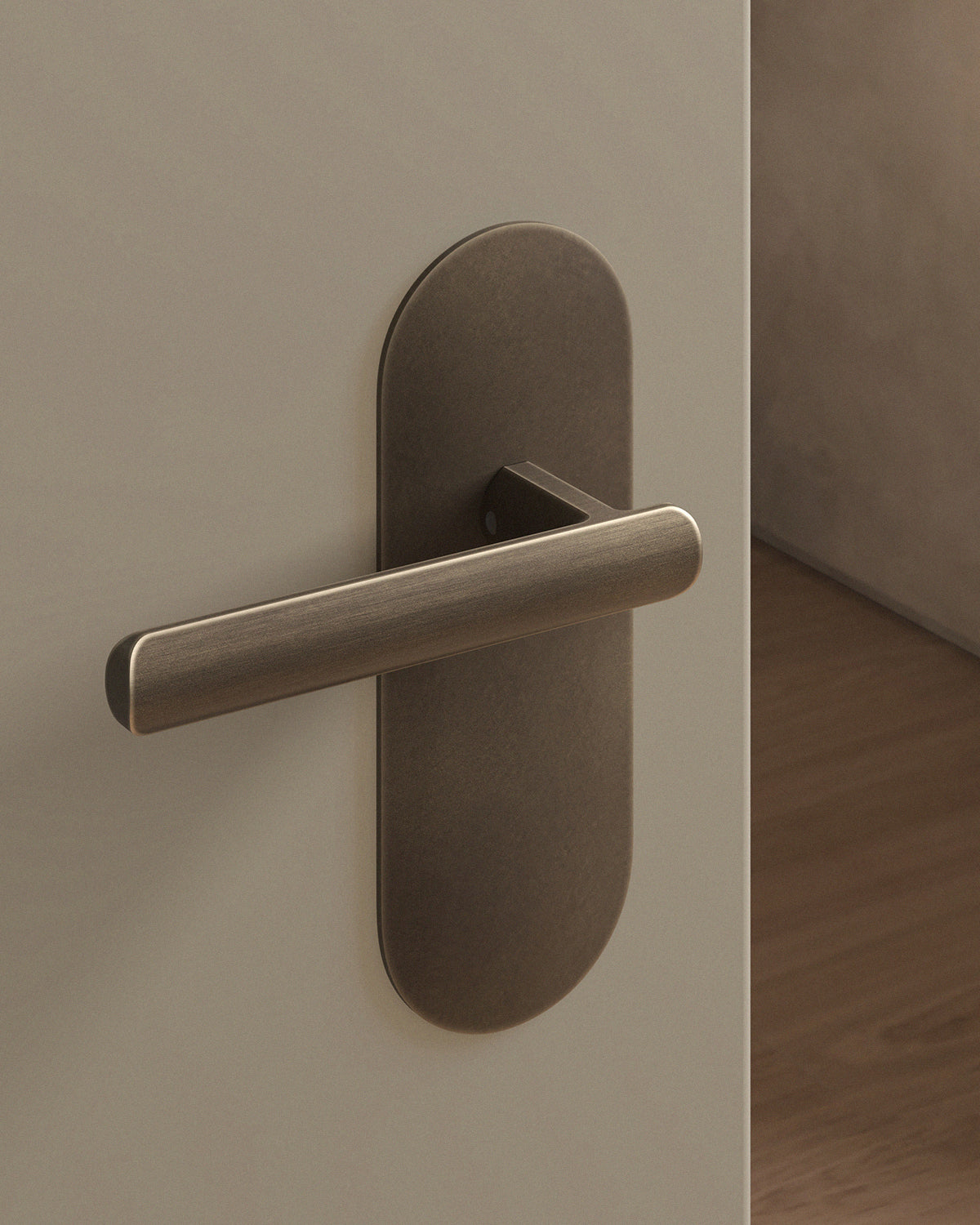 Nostrand Door Lever Set