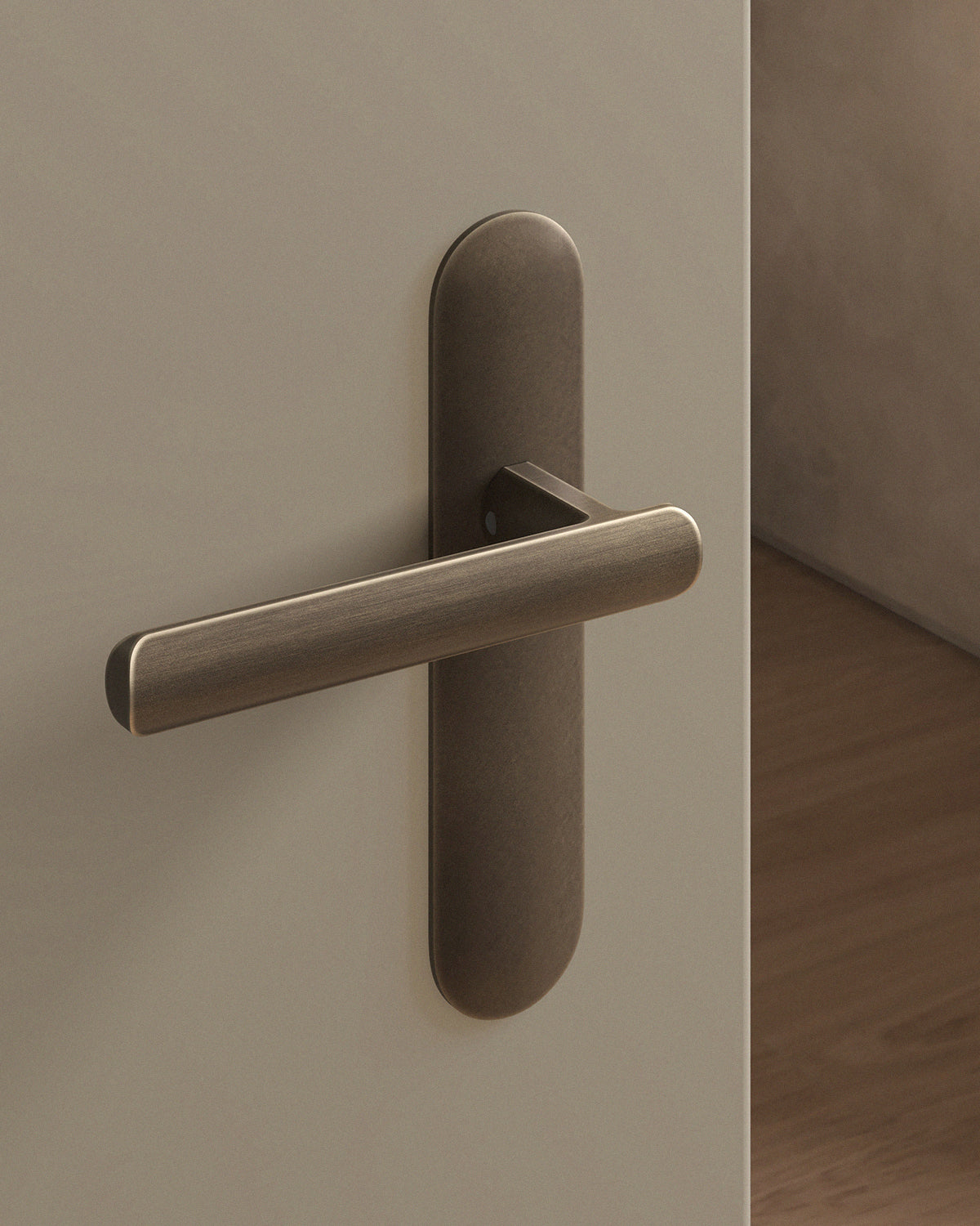 Nostrand Door Lever Set