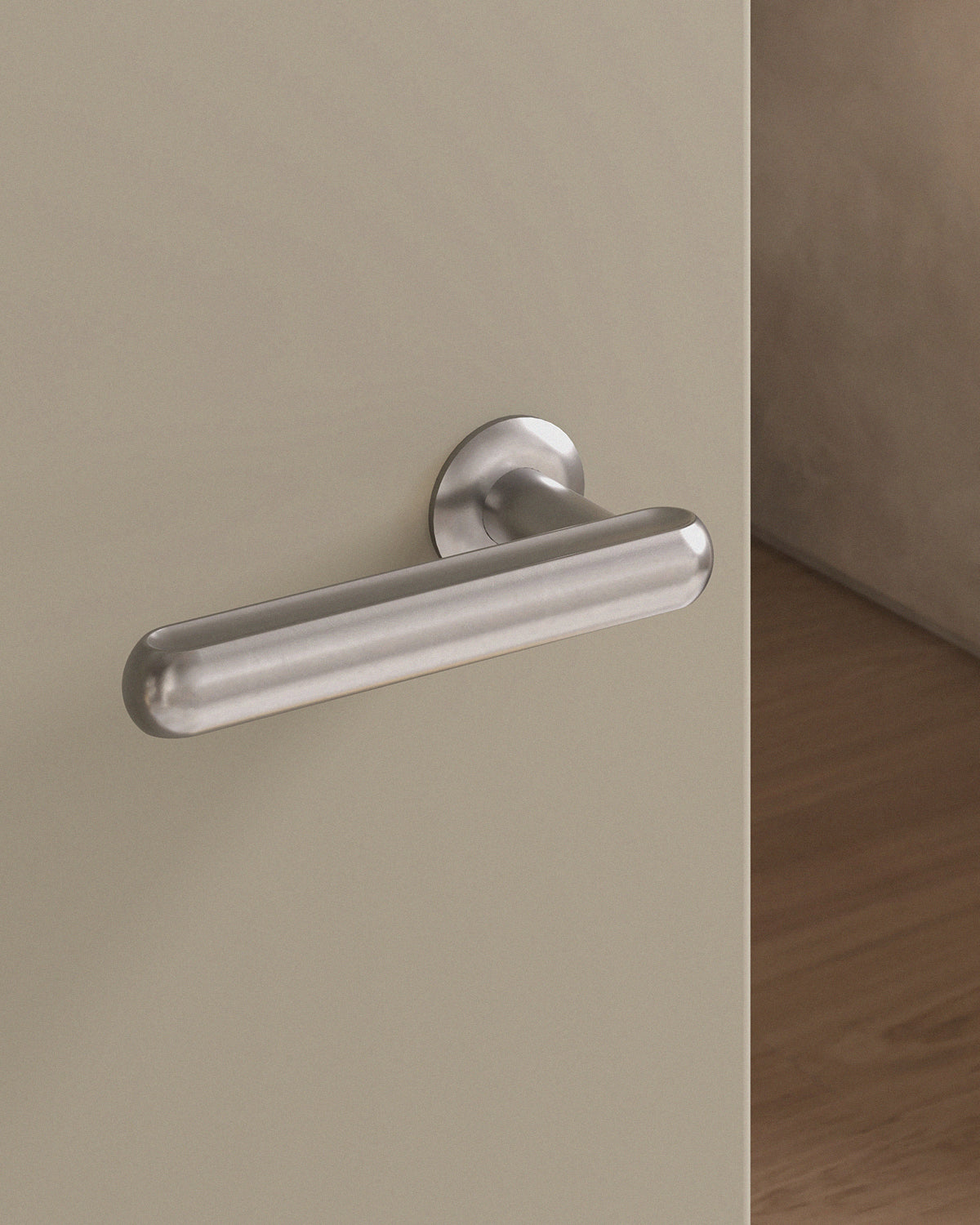 Boerum Door Lever Set Mortise / 1.5" Rose - Active / Burnished Nickel