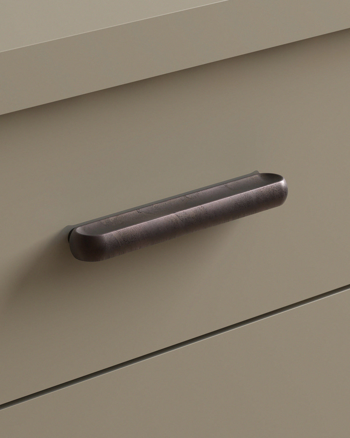 Boerum Cabinet Pull 4" / Weathered Copper