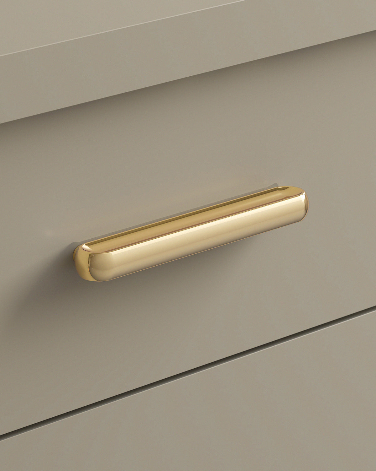 Boerum Cabinet Pull 4" / Polished Brass